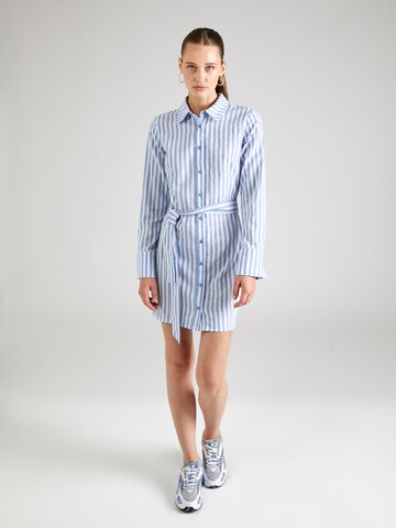 NA-KD Shirt Dress in Blue: front