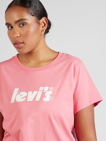 Levi's® Plus - Camisa 'The Perfect Tee' em rosa