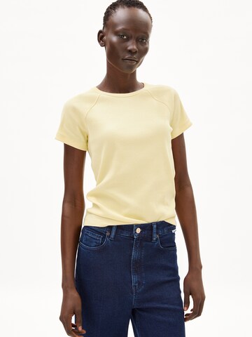 ARMEDANGELS Shirt in Yellow: front