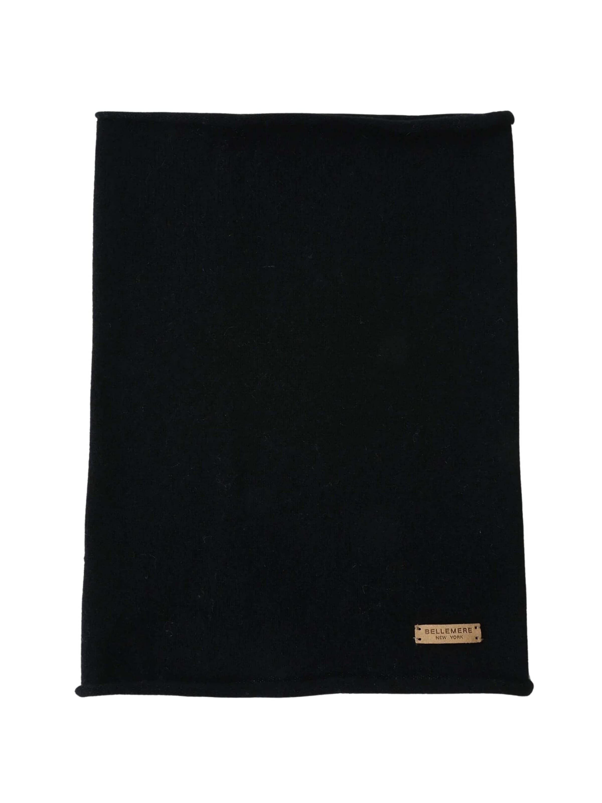 BELLEMERE NEW YORK Scarf in Black: front