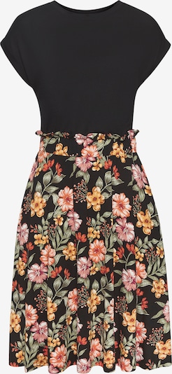 BUFFALO Haljina u maslinasta / narančasta / crvena / crna, Pregled proizvoda