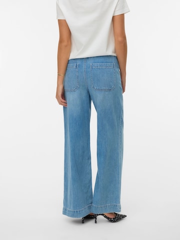 Wide leg Jeans 'VMAllison' di VERO MODA in blu