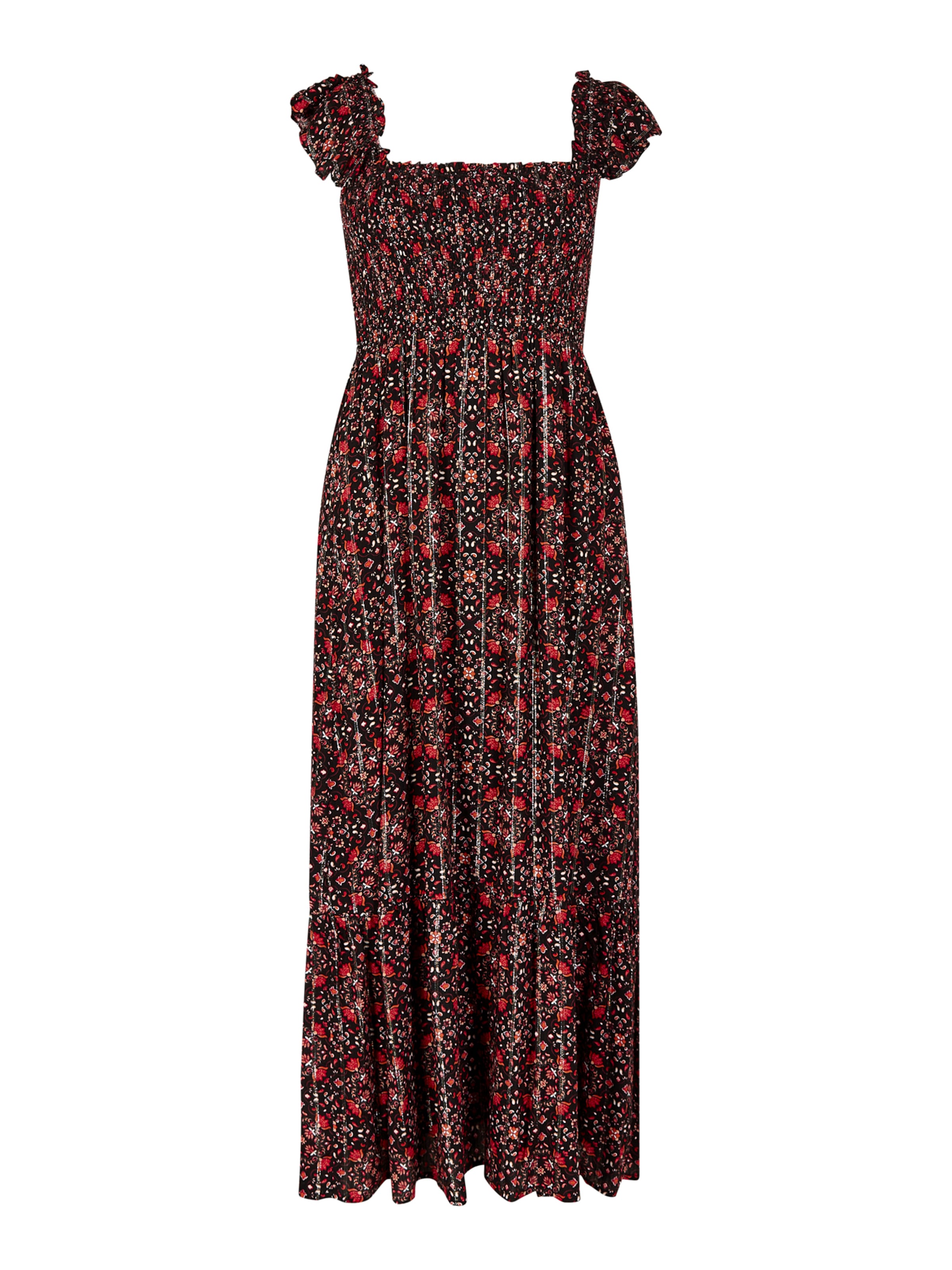 Robe ' ' Apricot en noir : devant