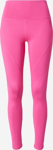 Champion Authentic Athletic Apparel - Skinny Calças de desporto em rosa: frente