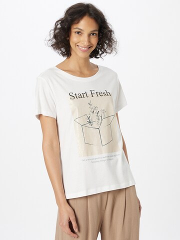 Smith&Soul - Camiseta en blanco: frente