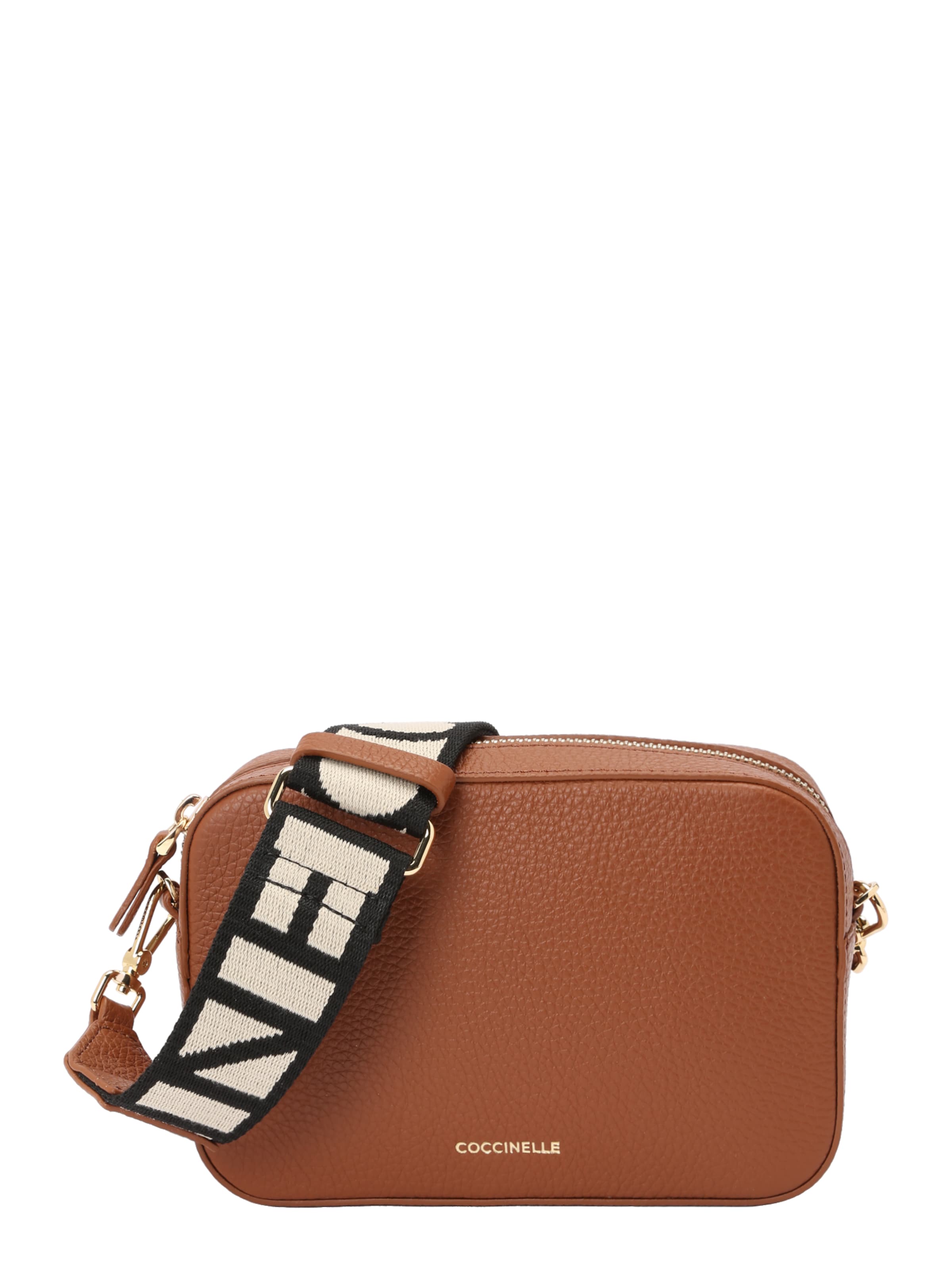 Coccinelle Crossbody bag 'Tebe' in Brown: front