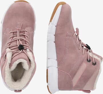 ZigZag Snow Boots 'Pumien' in Pink