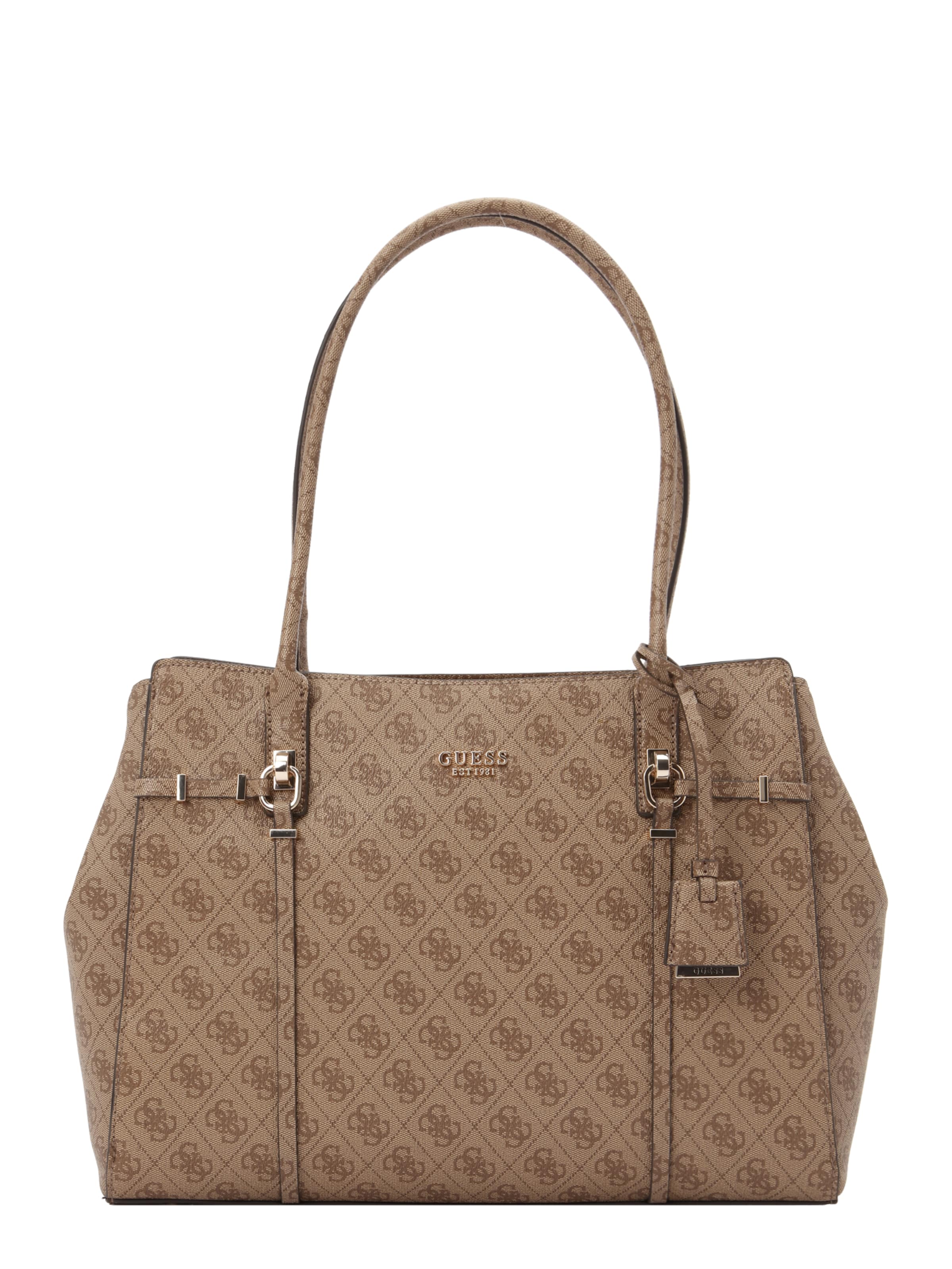 Cabas 'Leona' GUESS en blanc : devant