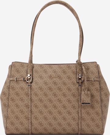 Cabas 'Leona' GUESS en blanc : devant