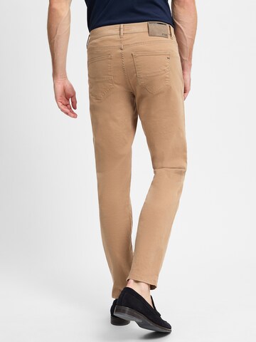 BRAX Regular Trousers 'Cadiz' in Beige