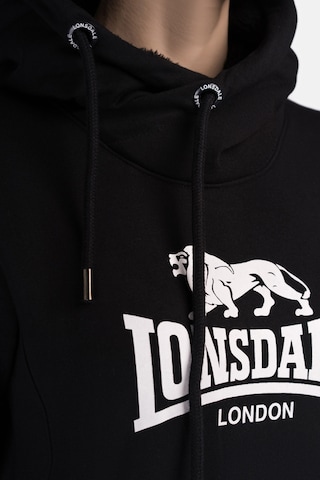 LONSDALE Sweatshirt i sort