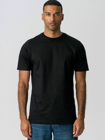 Coupe regular Chemise ' Organic Basic ' TEESHOPPEN en noir