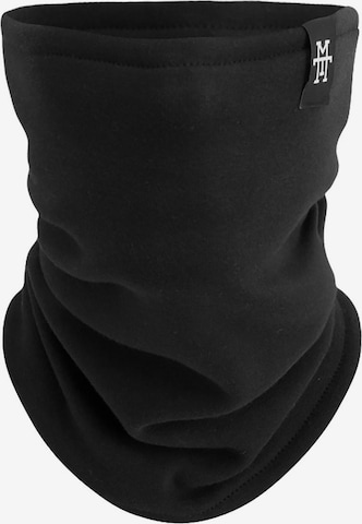 Manufaktur13 Tube Scarf 'Windbreaker' in Black: front