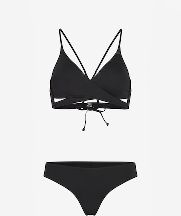 juoda O'NEILL Trikampė Bikinis: priekis