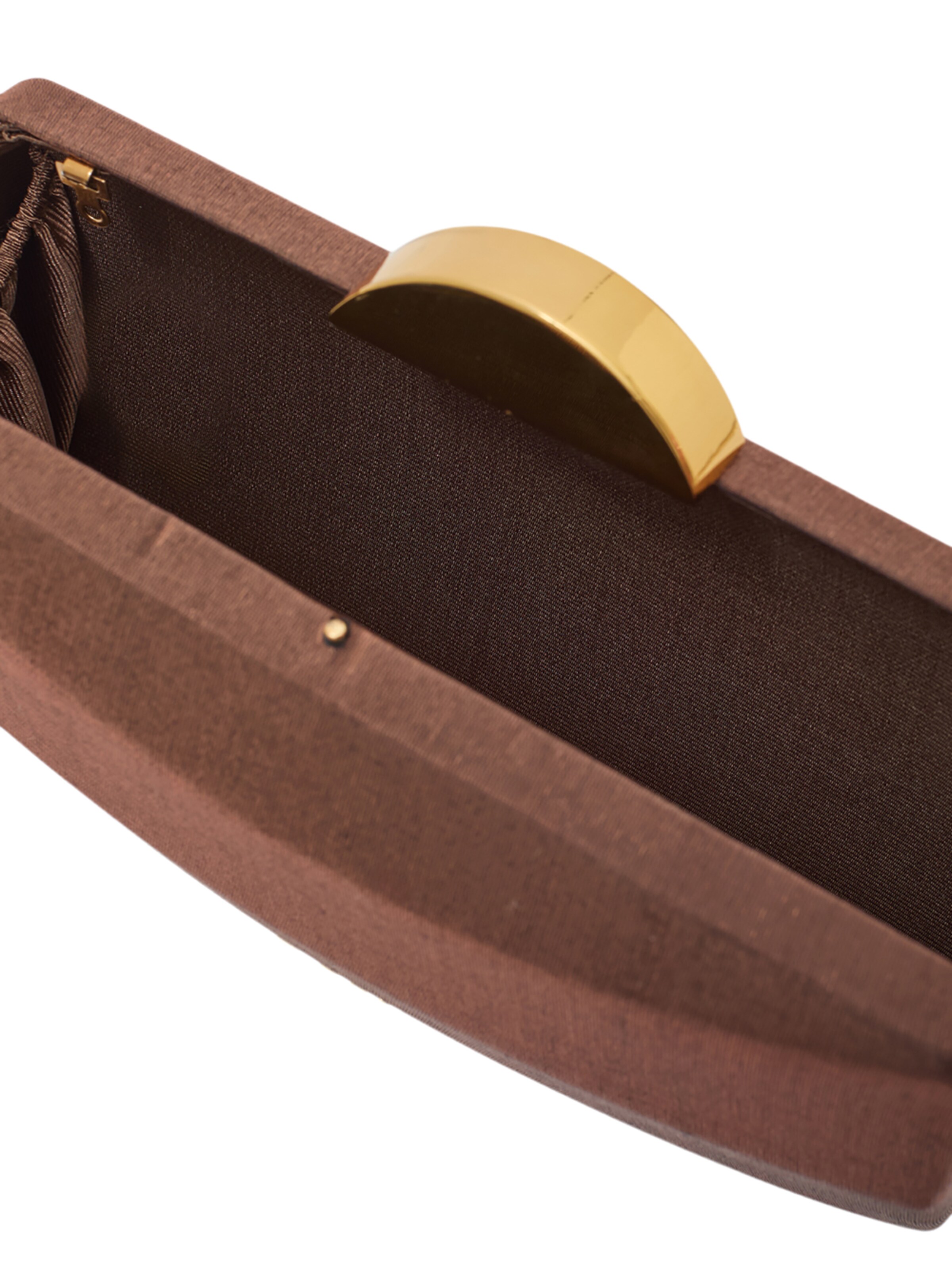 NALì Clutch in Brown