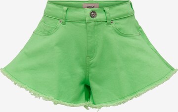 KIDS ONLY Jeans 'Chiara' in Groen: voorkant