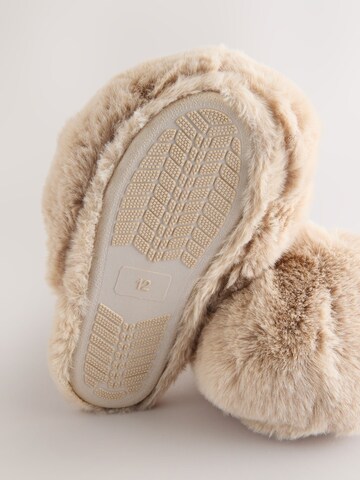 Next - Zapatillas de casa en marrón
