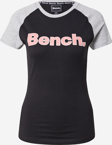 BENCH Shirt 'TRINA' in Zwart: voorkant