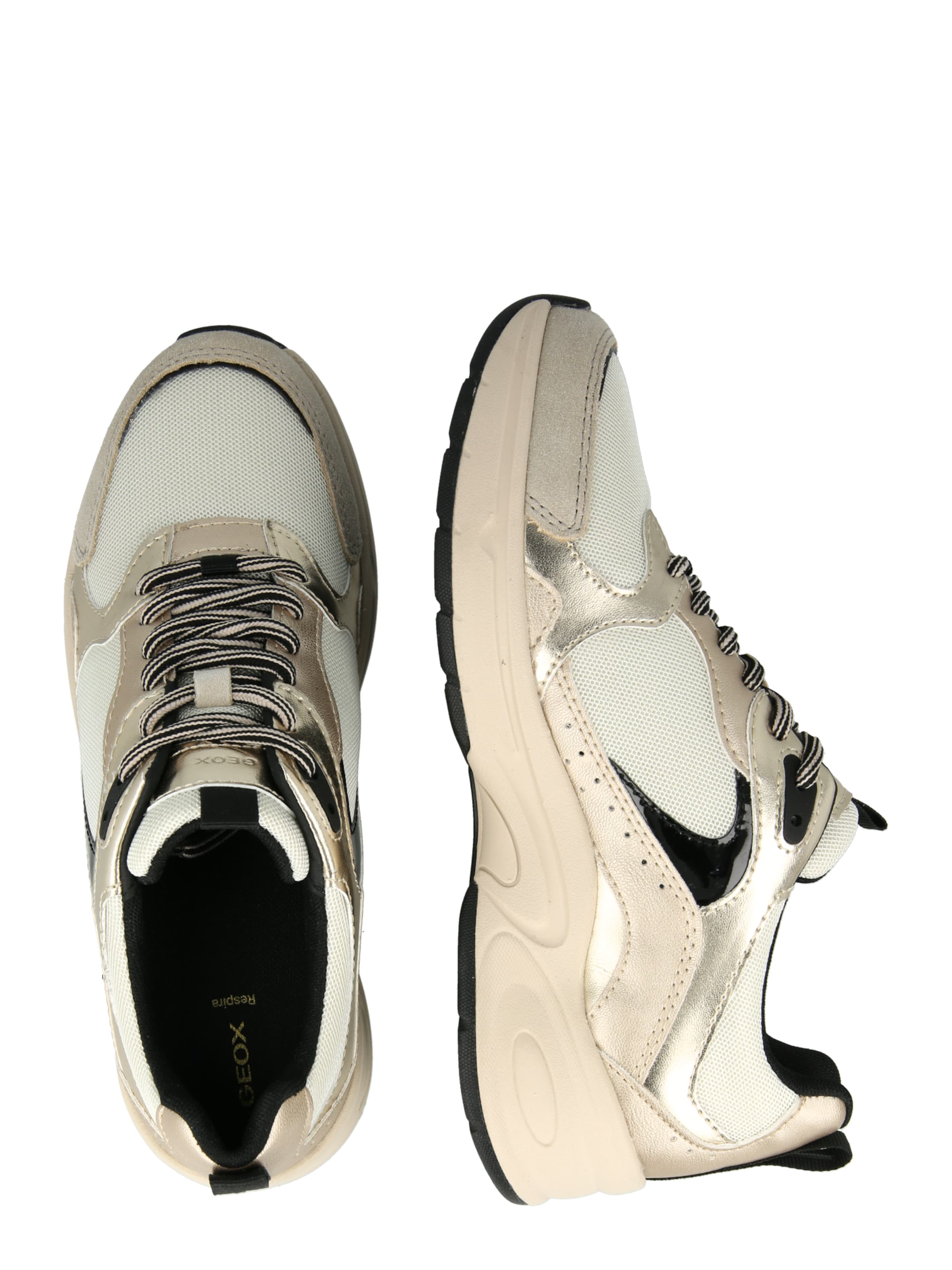 GEOX Rövid szárú sportcipők 'ZARVIA' - bézs