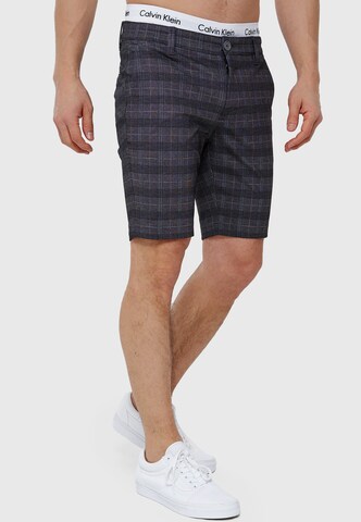 INDICODE JEANS Regular Shorts 'Aalborg' in Grau