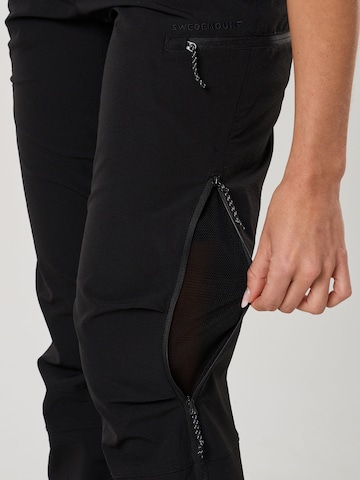 SWEDEMOUNT Regular Outdoorbroek 'Stryn' in Zwart