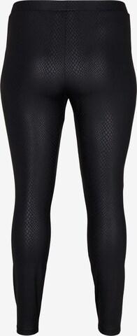 Zizzi Skinny Leggings - fekete