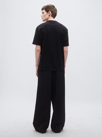 juoda HUGO Marškinėliai 'Doreston'