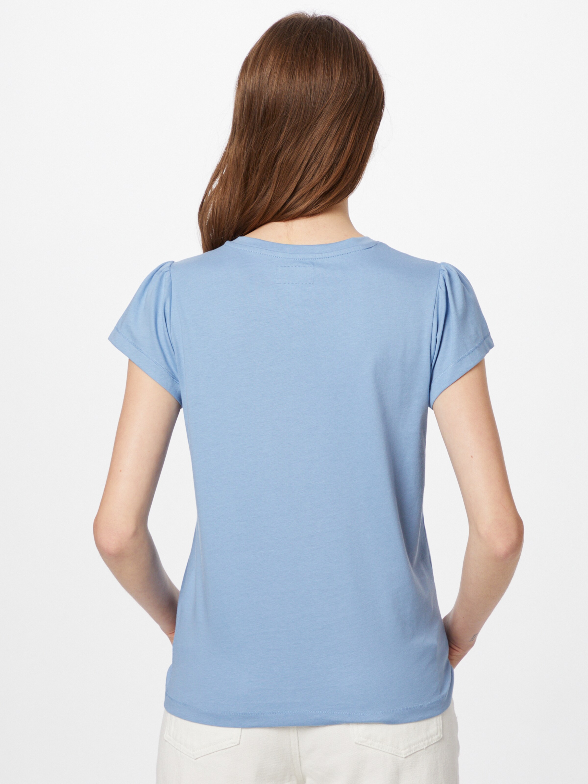 Frauen Shirts & Tops ONLY T-Shirt 'NEW NORA' in Rauchblau - ZO03645 Frauen Shirts & Tops ONLY T-Shirt 'NEW NORA' in Rauchblau - ZO03645
