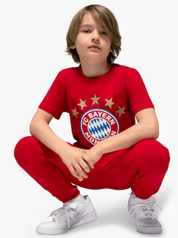 FC BAYERN MÜNCHEN T-Shirt 'FC Bayern München' in Rot