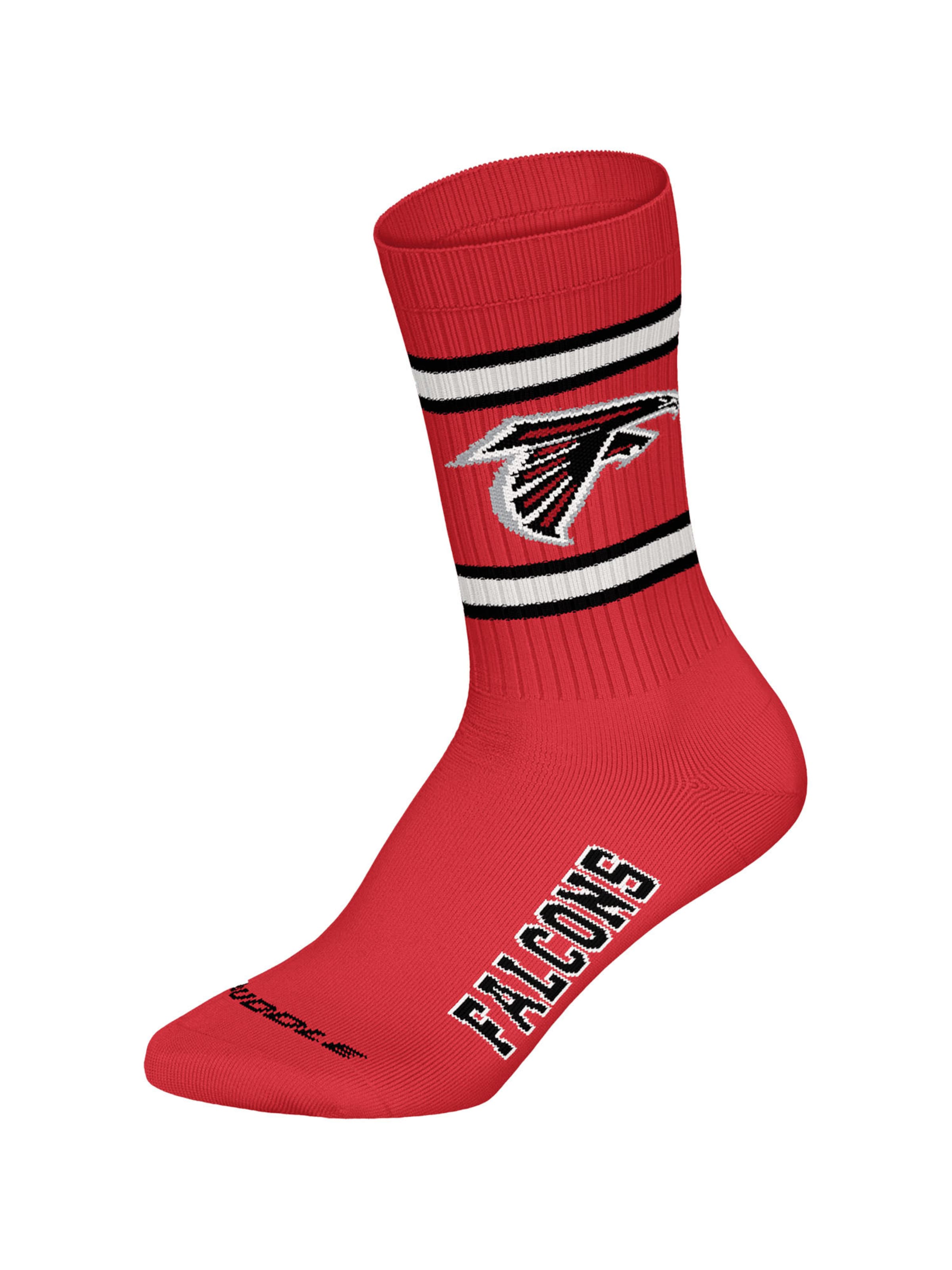 Huddle Socks ' Atlanta Falcons ' in Red