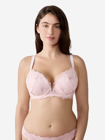 T-shirt Reggiseno 'Gamme' di ETAM in rosa: frontale