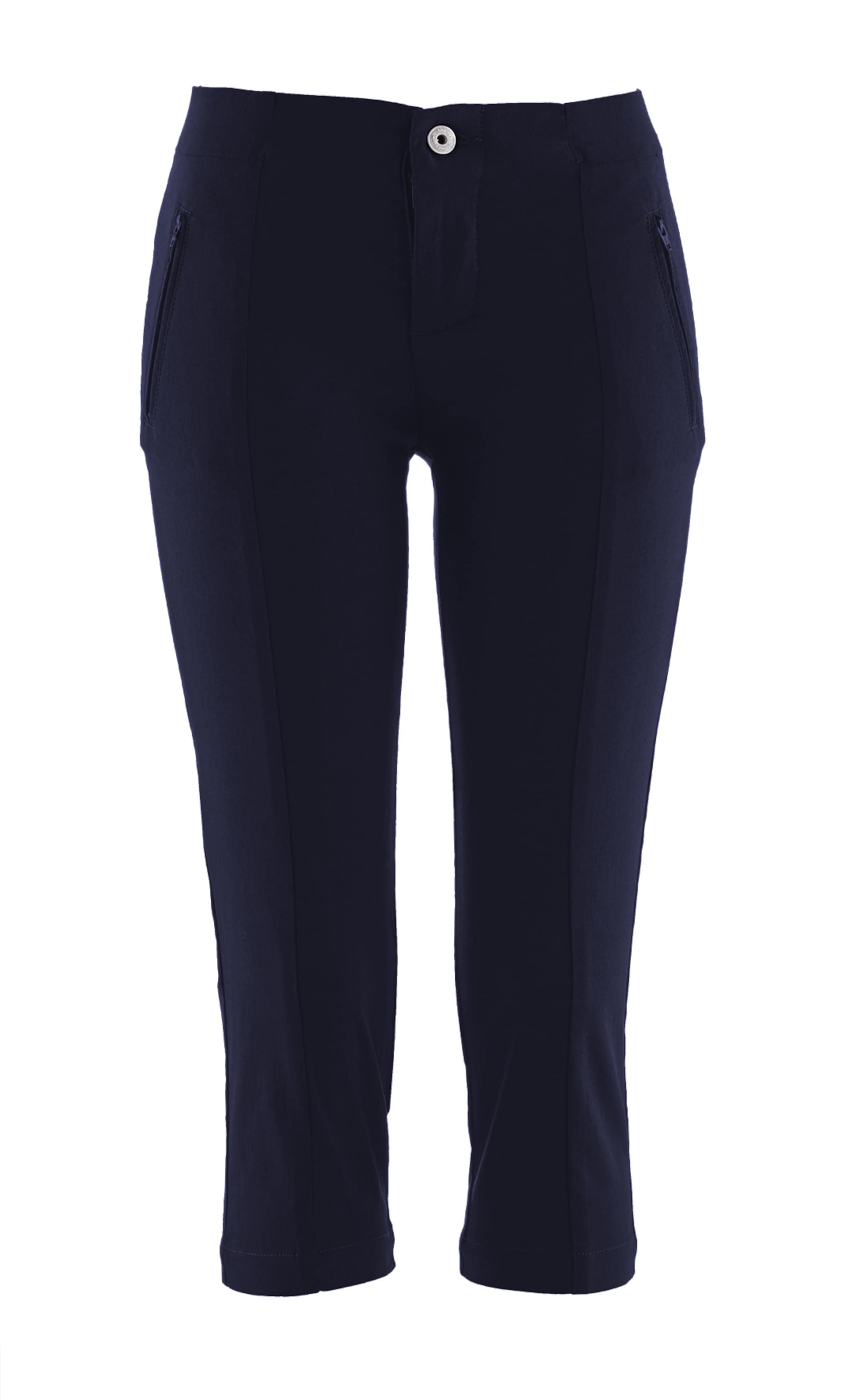 STOOKER WOMEN Slim fit Pants 'Macau Bengalin' in Blue: front