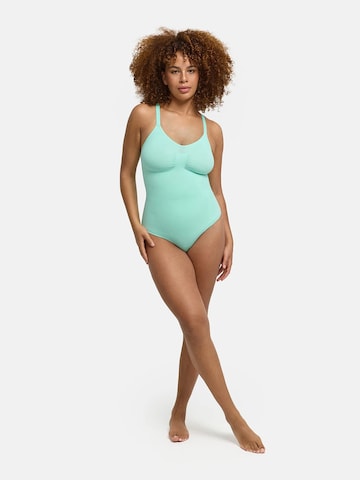 cfab Shapingbody 'Bodysuit Sculpting Shapewear mit Slip' in Groen