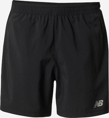 new balance Regular Sports trousers in Black: front