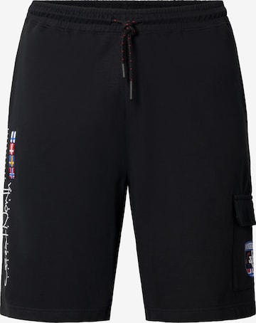 Jan Vanderstorm Workout Pants 'Harthaknut' in Black: front