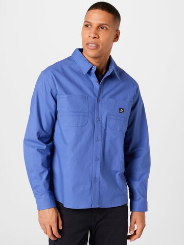 CONVERSE - Ajuste regular Camisa 'CARPENTER' en azul: frente