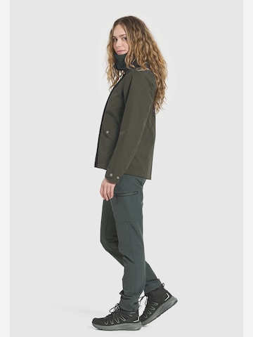 Veste outdoor 'Silja' Didriksons en vert