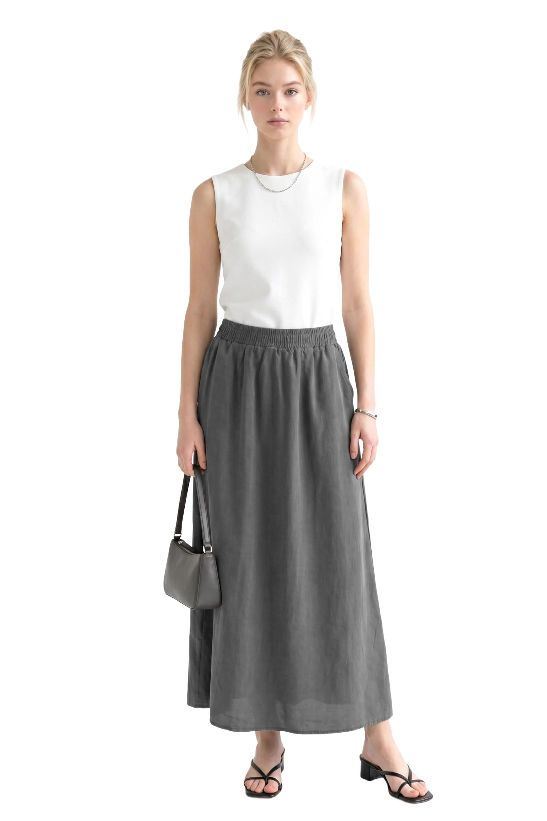 Jupe No Matter What en gris