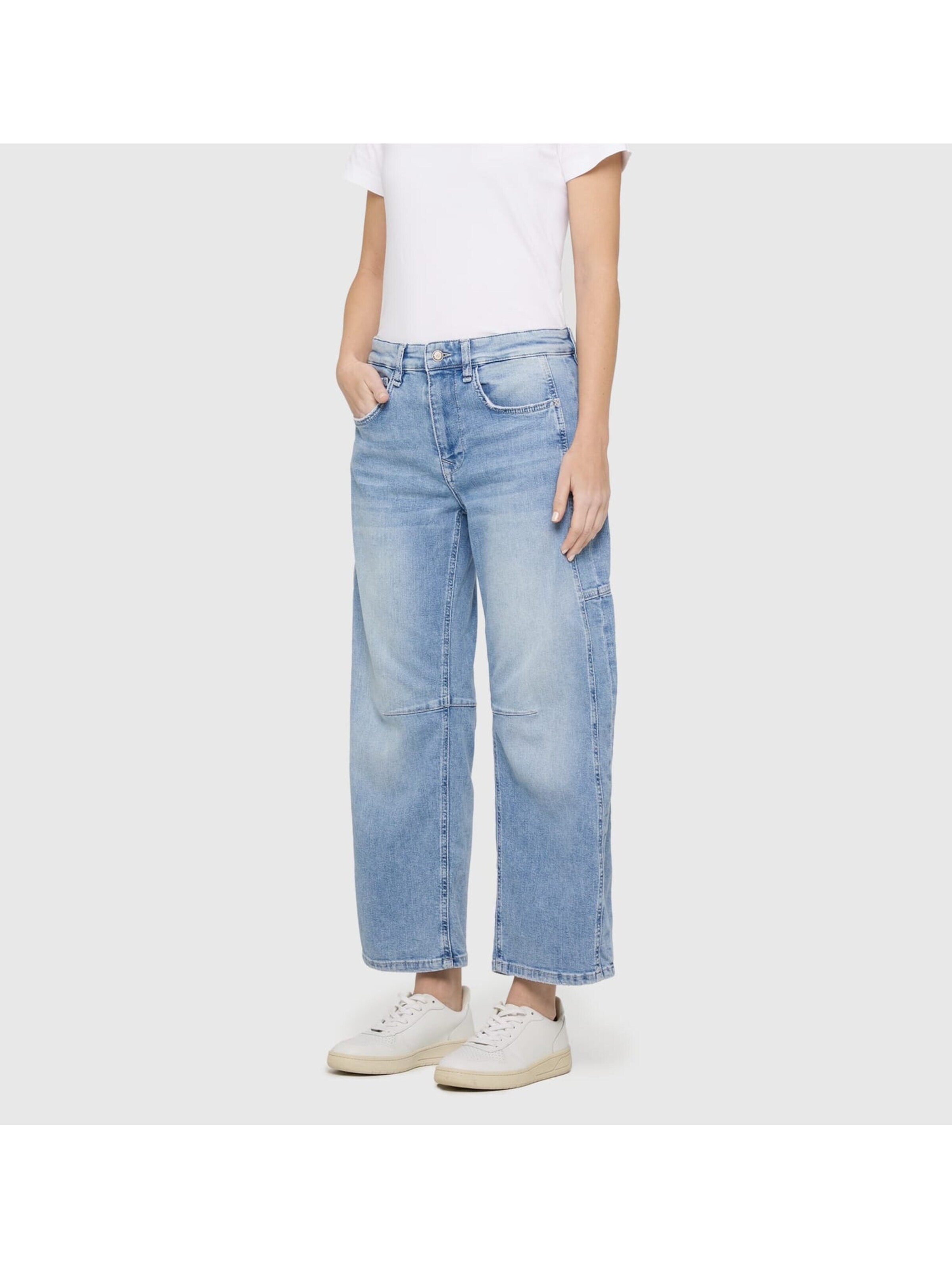 MAC Baggy Jeans in Blue
