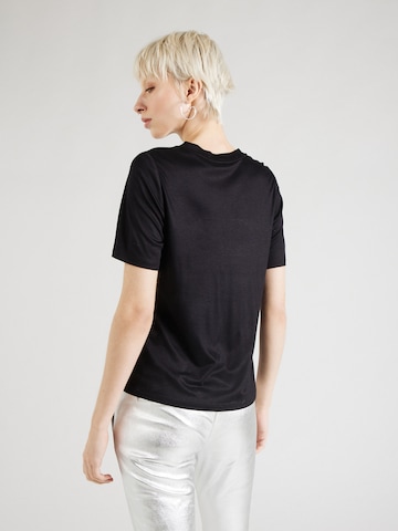 s.Oliver BLACK LABEL T-Shirt in Schwarz