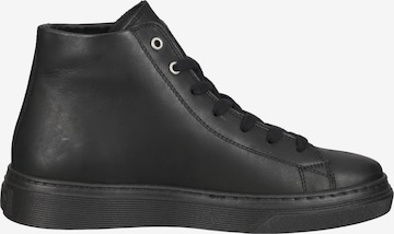 Steven New York High-Top Sneakers in Black