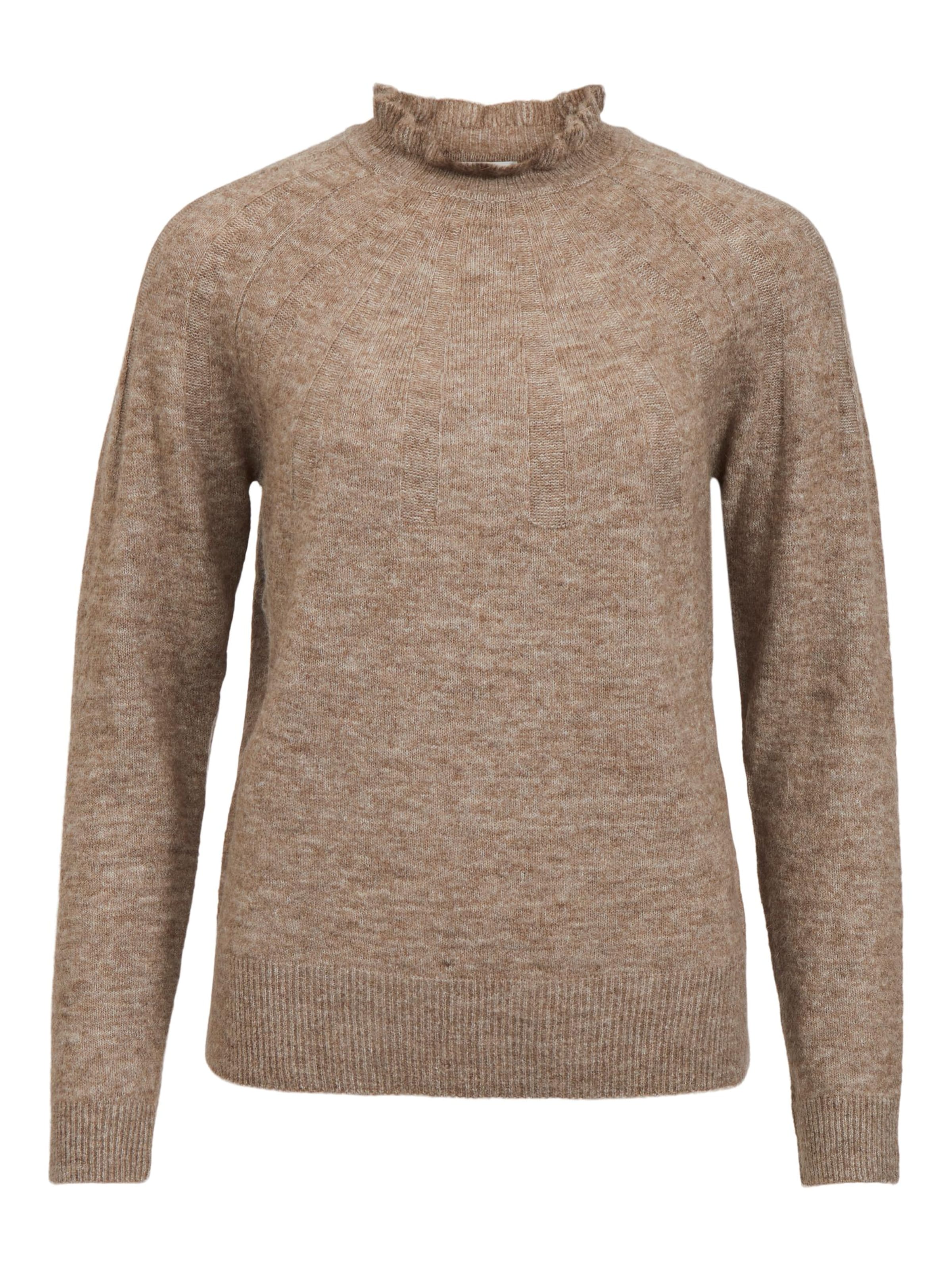 VILA Sweater 'Dua' in Beige: front