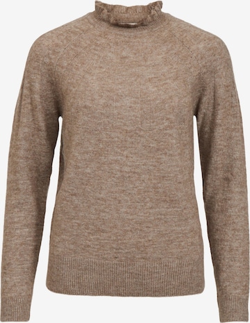 VILA Sweater 'Dua' in Beige: front