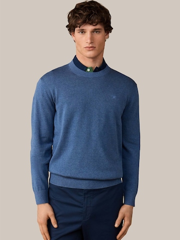 Hackett London Sweater 'Ess' in Blue: front