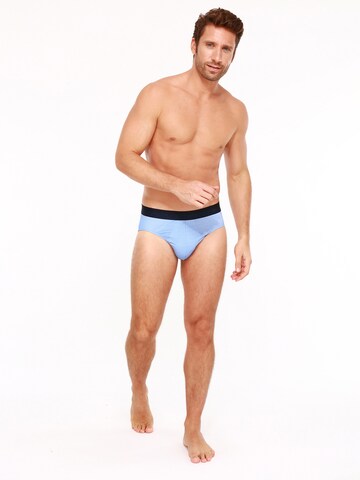 HOM Panty ' Alban ' in Blue: front