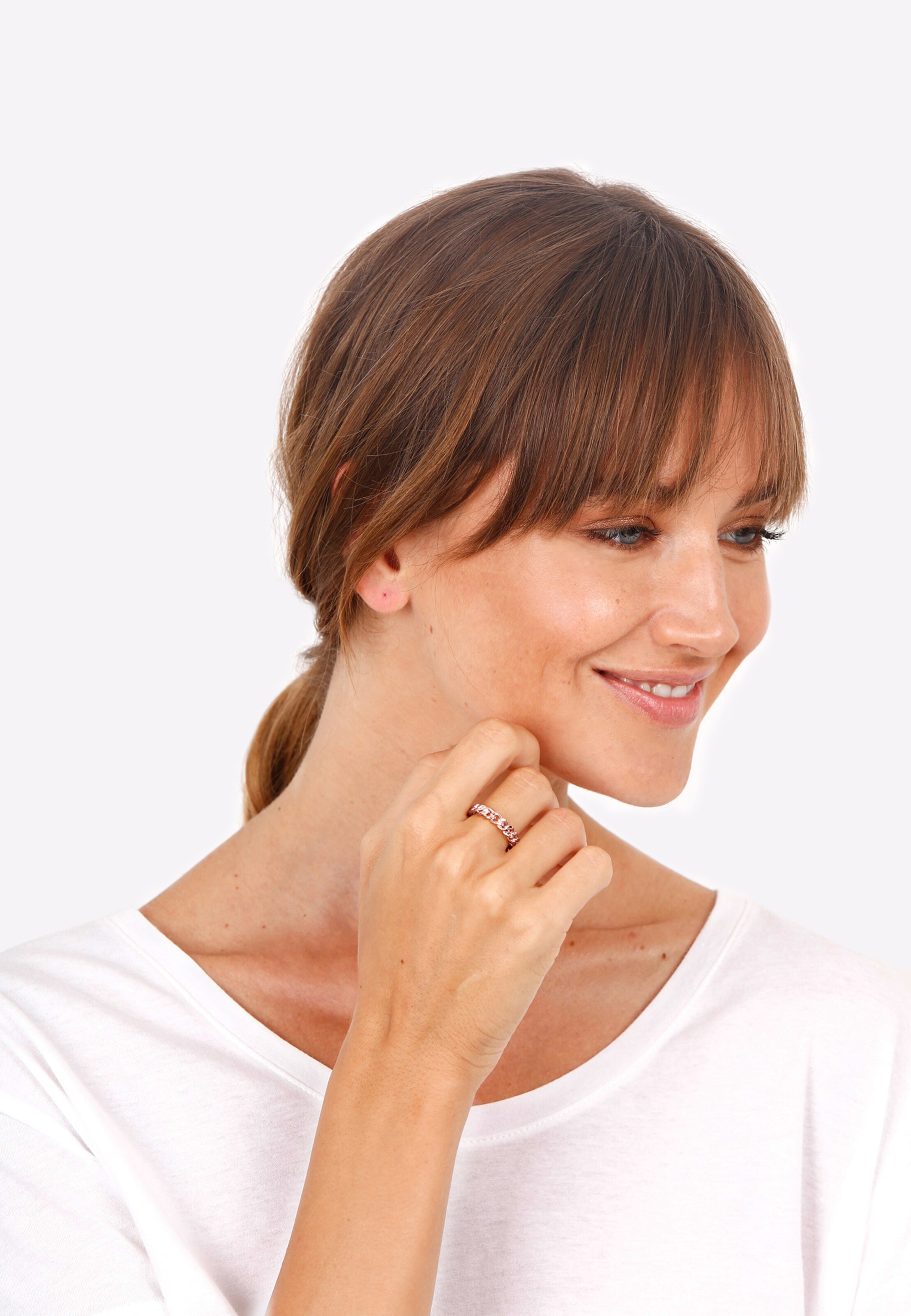 ELLI Ring in Gold: front