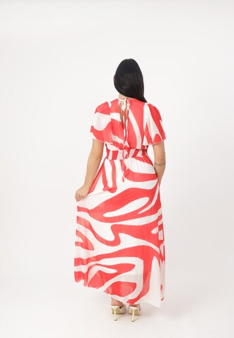 Elara Summer dress in Red