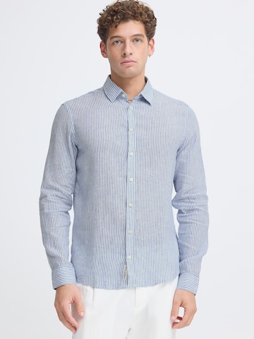 Casual Friday Regular fit Риза 'CFESTRUP' в синьо: отпред