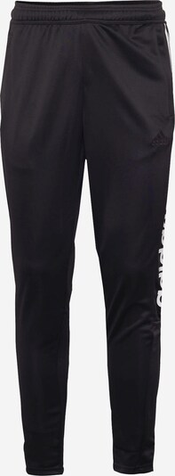 ADIDAS SPORTSWEAR Pantalon de sport 'Tiro Wordmark' en noir / blanc, Vue avec produit