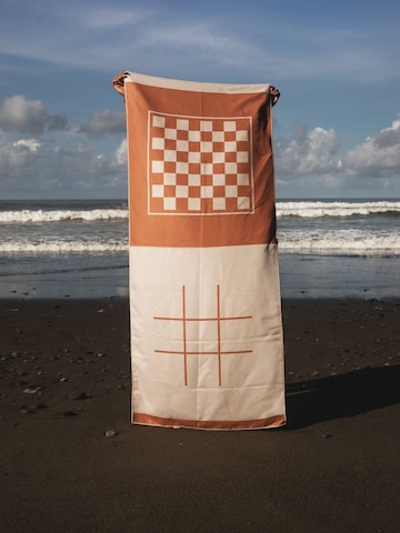 Serviette de plage 'Play Me' woodsandwaves en mélange de couleurs